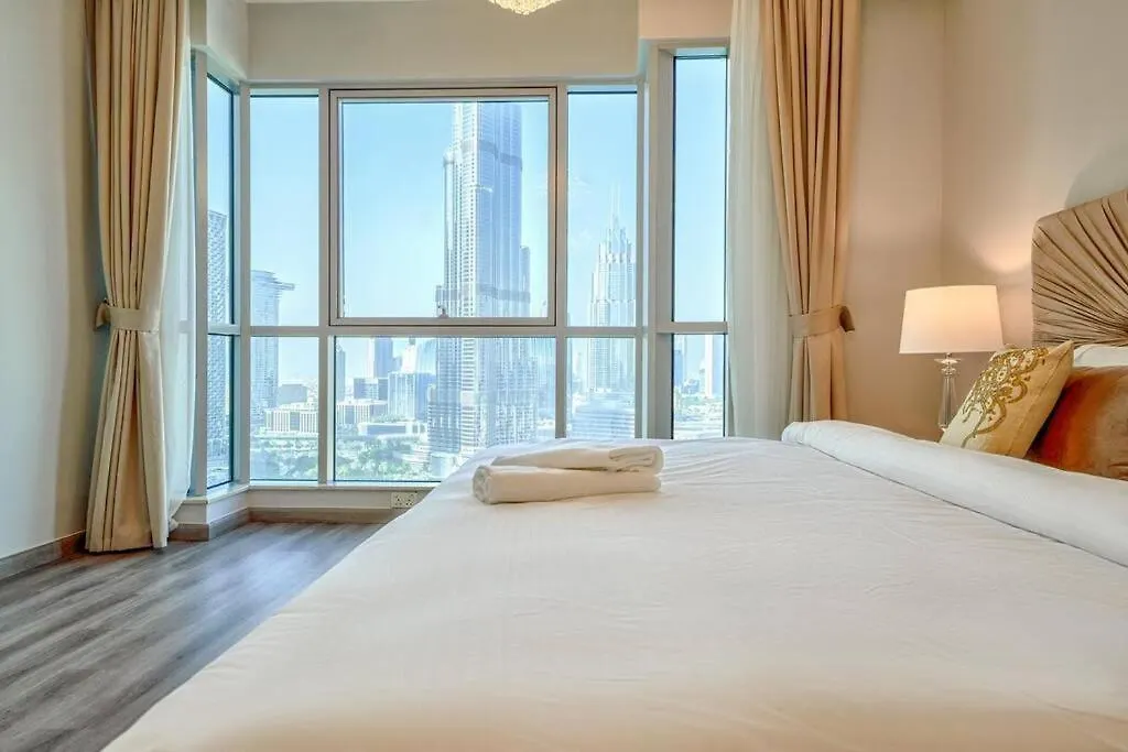 迪拜Magnificent Luxury 3Br With Amazing Burj & Fountain View公寓 阿拉伯联合酋长国