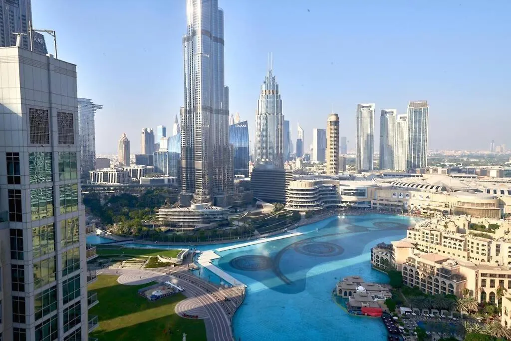 شقة Magnificent Luxury 3Br With Amazing Burj & Fountain View دبي الإمارات العربية المتحدة