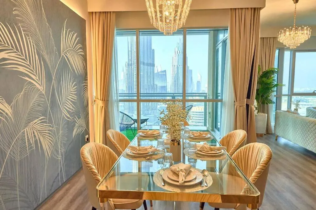 شقة Magnificent Luxury 3Br With Amazing Burj & Fountain View دبي