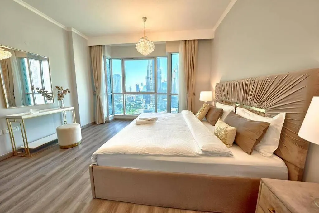 شقة Magnificent Luxury 3Br With Amazing Burj & Fountain View دبي